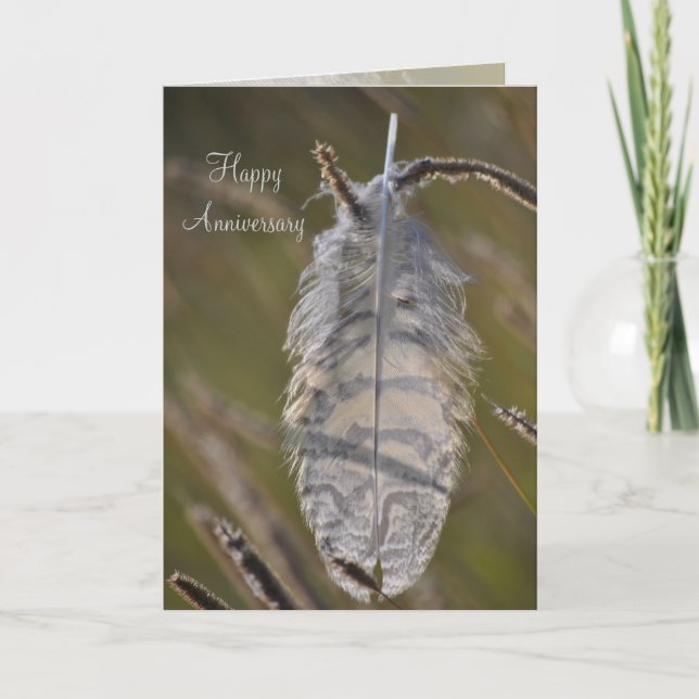 Spirit Feather-jubileum Kort (Framsida)