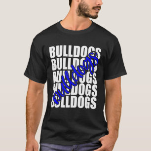 Spirit för Blue School Sportfantast Team Spirit T Shirt