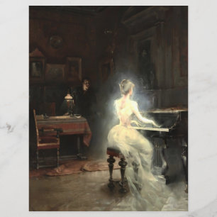 Spirit från George Roux 1885 Scrapbook Papper