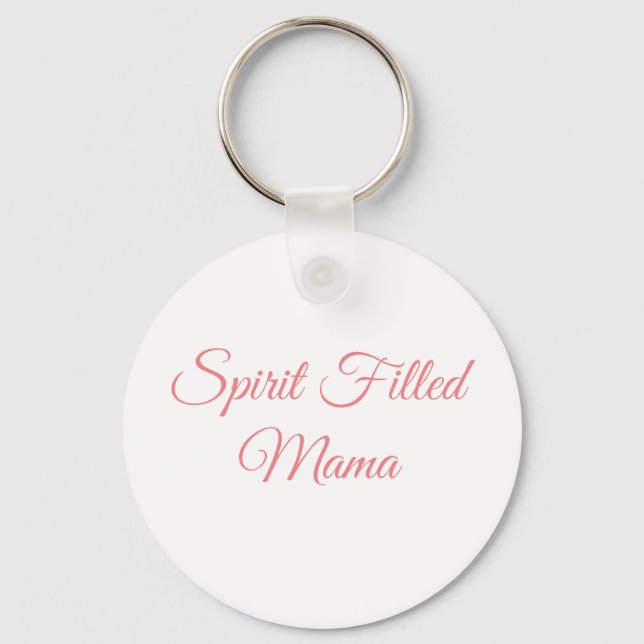 Spirit-fylld Mamma Nyckelring (Framsida)