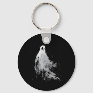 Spirit Ghost Horror Spooky Scary Halloween Grunge Nyckelring