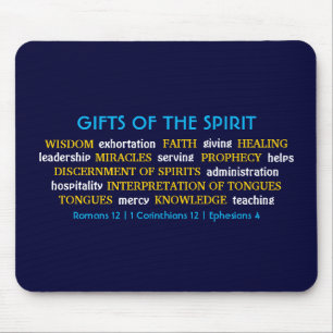 SPIRIT-GIFTAR Idéblå Christian Musmatta