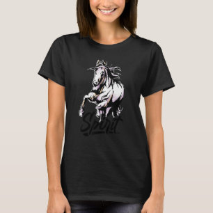 Spirit Graphic Horse Lover Equestrian Rider Horses T Shirt