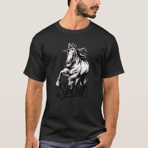 Spirit Graphic Horse Lover Equestrian Rider Horses T Shirt