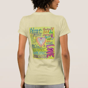 Spirit Guidance Prayer Inspirational Angel Shirt T-shirt