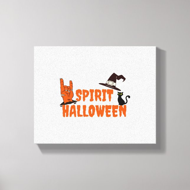 Spirit Halloween Canvastryck (Framsida)