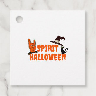 Spirit Halloween Gåvor Etiketter