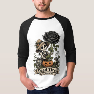 Spirit Halloween Skelett T-Shirt manlig Trädgårdsk