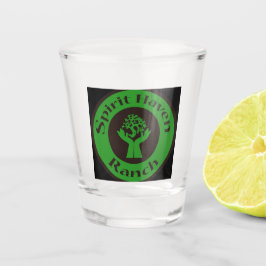 Spirit Haven Ranch Logotyp Shot Glass