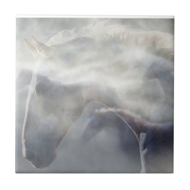 Spirit Horse BeSnyval Art Art Kakelplatta (Framsidan)