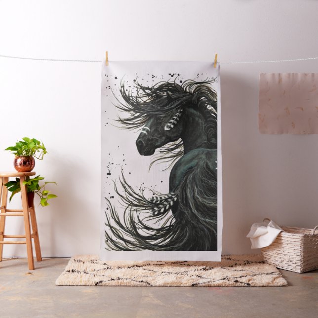 Spirit Horse Fabric Panel by Bihrle Tyg (In Situ)