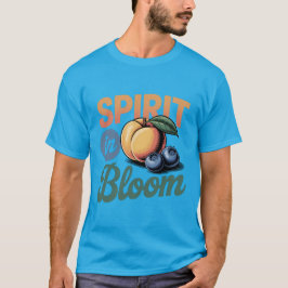 Spirit i Bloom Peach Blueberry Retro Shirt T Shirt