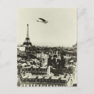 Spirit II Eiffel Torn Paris Frankrike Vykort