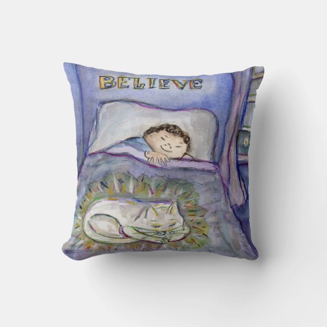 Spirit Kattunge Condolence Art Pillow Kudde (Framsida)