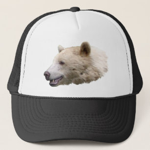 Spirit Kermode Bear Wildlife Art Trucker Cap Truckerkeps