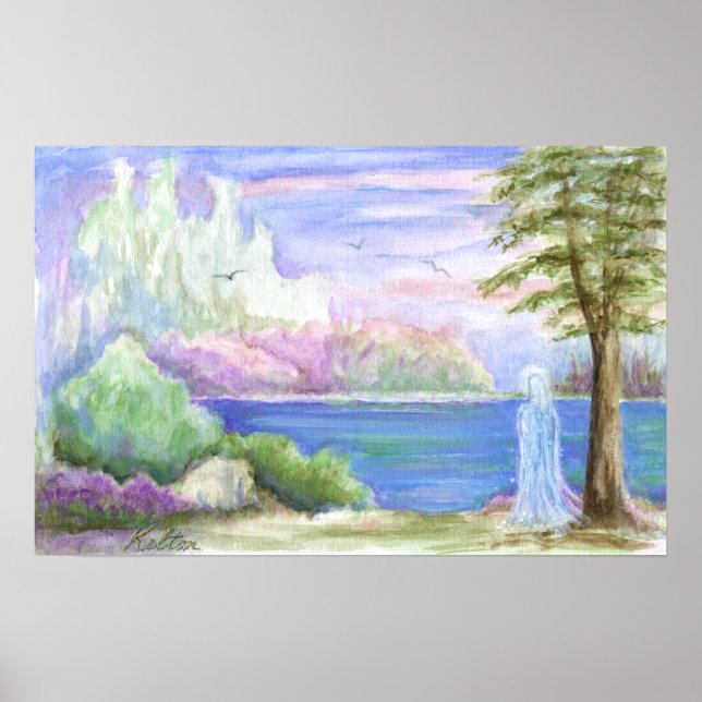 Spirit Meditating Poster (Framsidan)