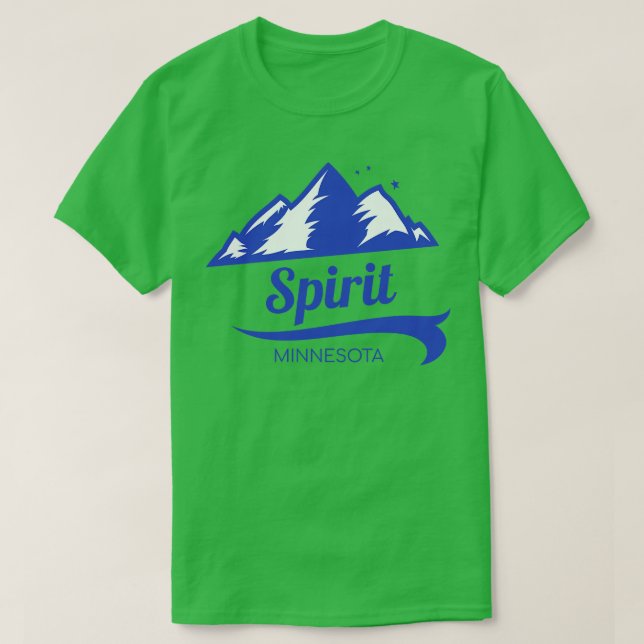 Spirit Mountain ski Minnesota T Shirt (Design framsida)