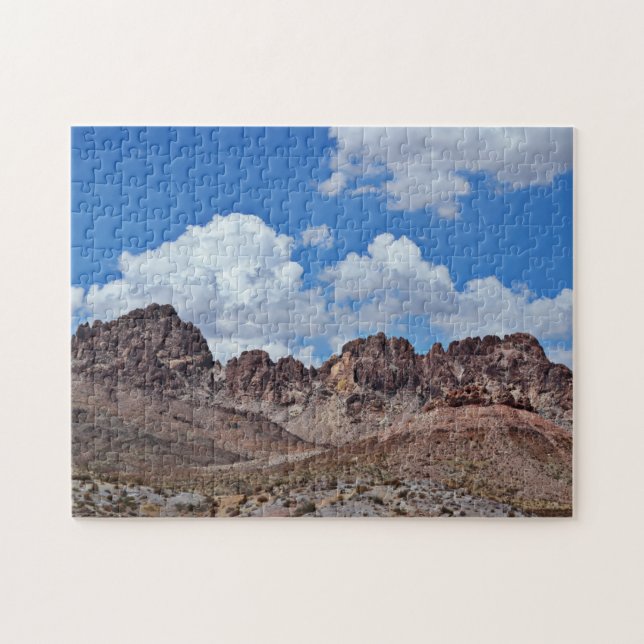 Spirit Mountains Nevada Ligcape Nature Puzzle Pussel (Horisontell)