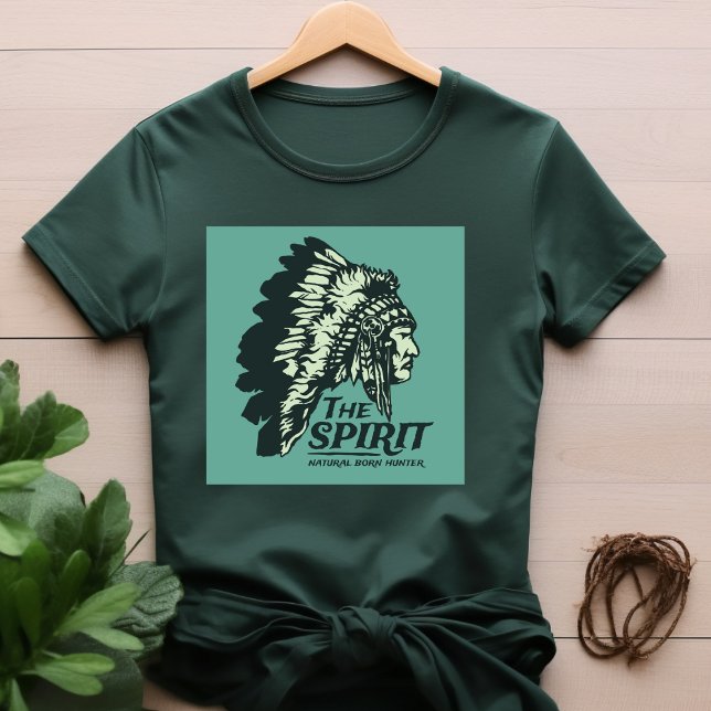 Spirit Nature Born Hunter T-Shirt (Skapare uppladdad)
