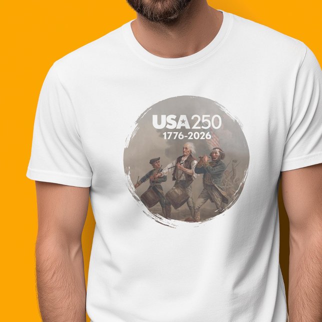 Spirit of 76 - America's 250th Anniversary T Shirt (Celebrate the USA with a collectible 250th America Birthday Shirt)
