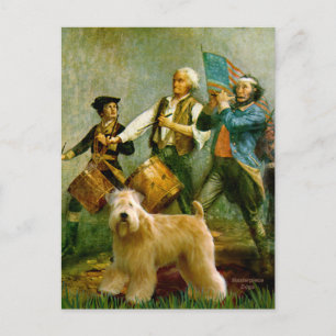 Spirit of 76 - Wheaten Terrier 2B Vykort
