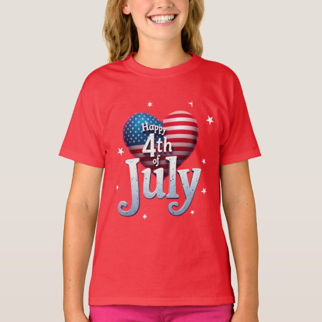 Spirit of America: Wear Your Freedom. T Shirt (Framsida)