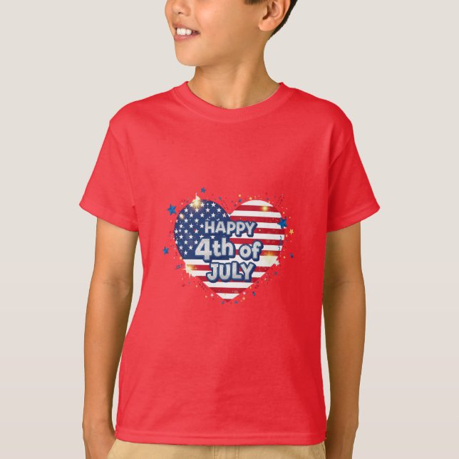 Spirit of America: Wear Your Freedom T Shirt (Framsida)