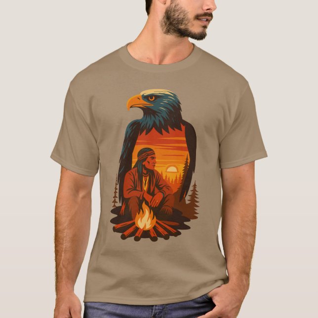 Spirit of Freedom: The American Eagle T Shirt (Framsida)