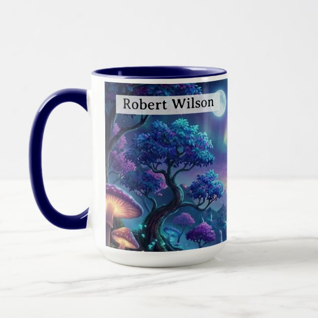 Spirit Of Neverland Never Grow Up Personalized Mugg (Vänster)