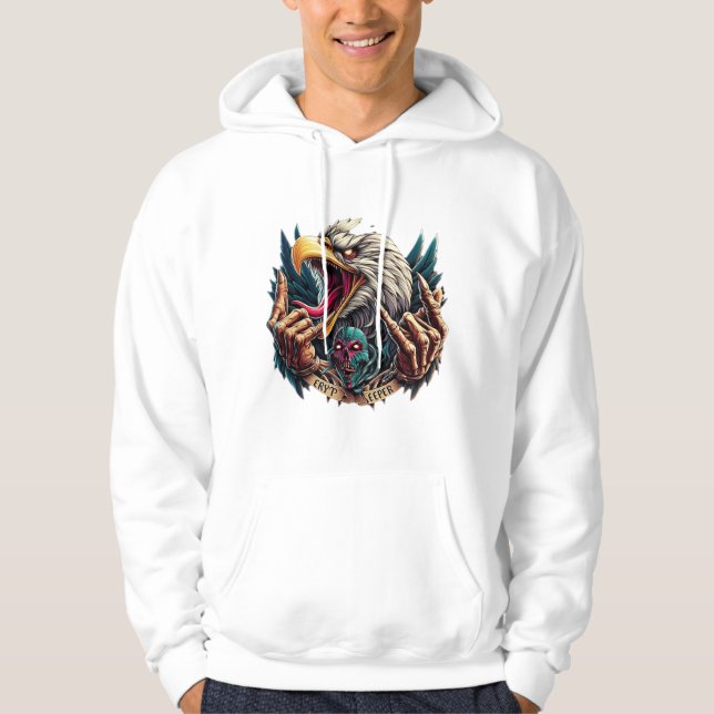 "Spirit of Sten: Eagles Fury and Crypt Keeper's G Hoodie (Framsida)