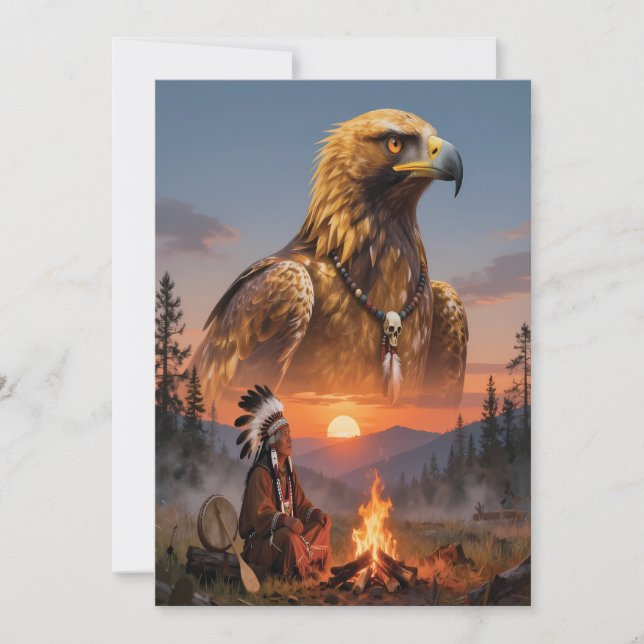 Spirit of the Eagle Inbjudningar (Framsida)