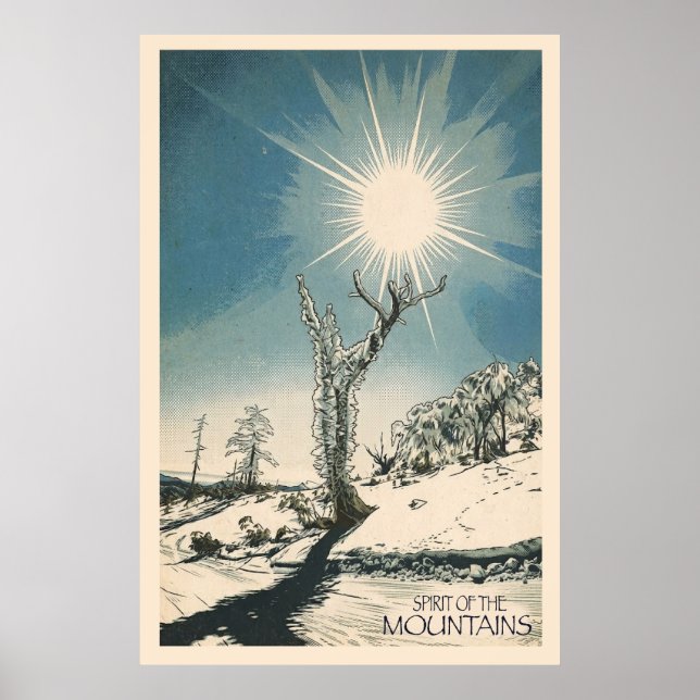 spirit of the mountain poster (Framsidan)