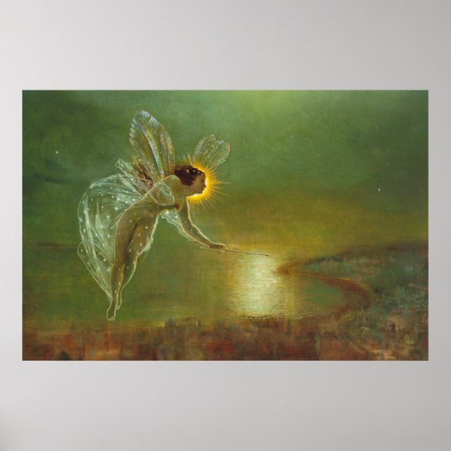 Spirit of the Night - John Atkinson Grimshaw Poster (Framsidan)
