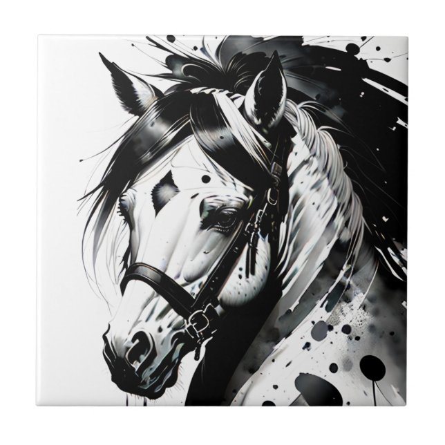 Spirit Pony 10 Kakelplatta (Framsidan)