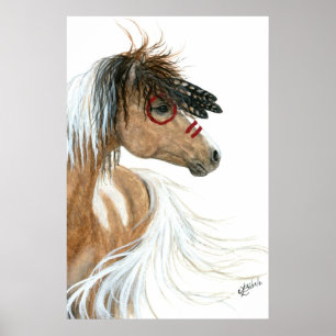 Spirit Pony Horse Poster av Bihrle