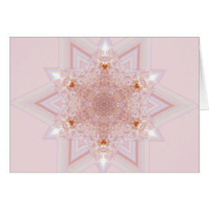 Spirit Quartz (mandala) Hälsningskort