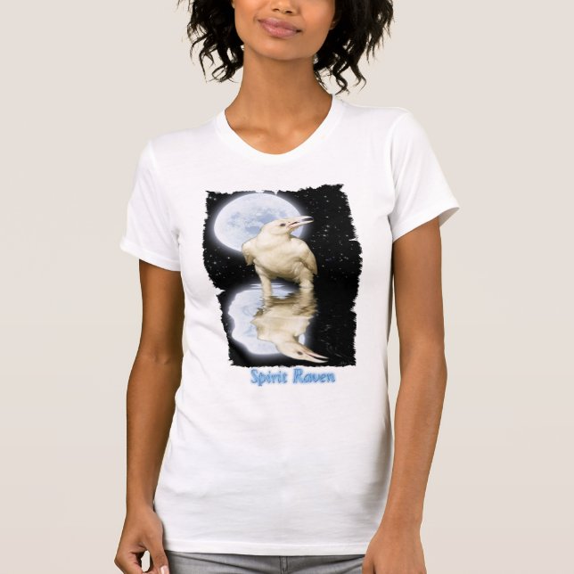 SPIRIT RAVEN Women's Tee Shirt (Framsida)