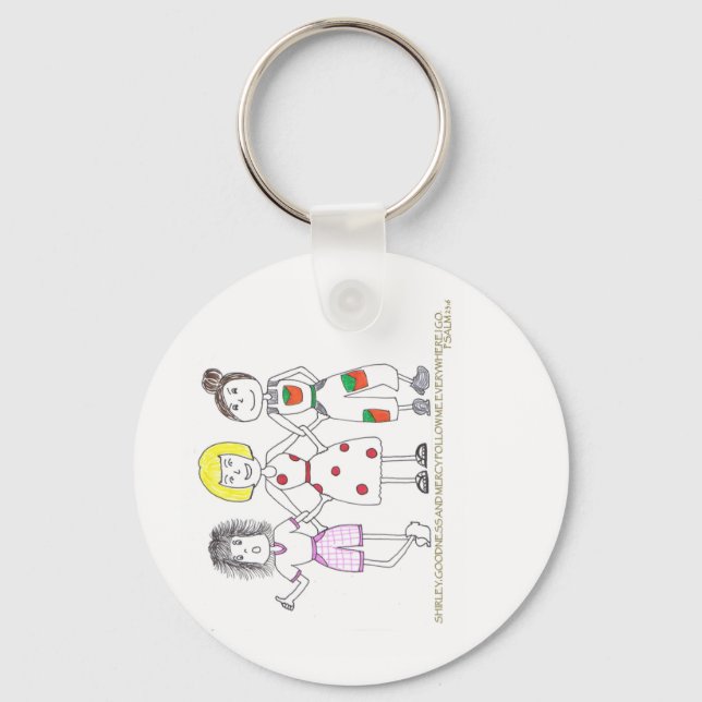 Spirit Squad Keychain Nyckelring (Framsida)