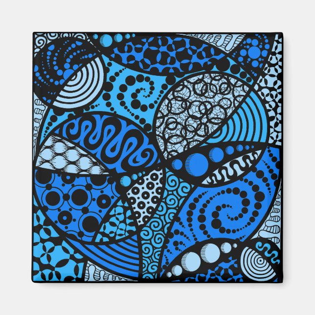 "Spirit" Square Magnet (Framsidan)
