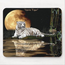 SPIRIT TIGER Big Cat Wildlife Mousepad Musmatta