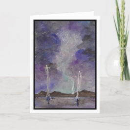Spirit Walkers Blank Greeting Card Kort