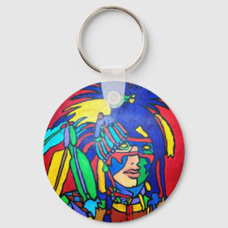 Spirit Warrior 1 av Piliero Nyckelring