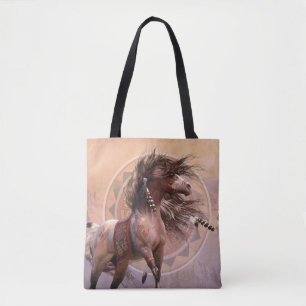 Spirit Warrior Tote Tygkasse