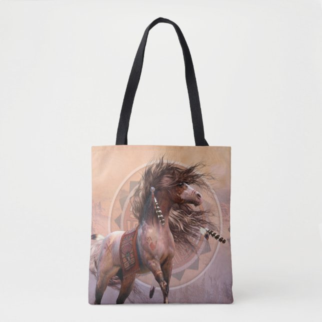 Spirit Warrior Tote Tygkasse (Framsida)