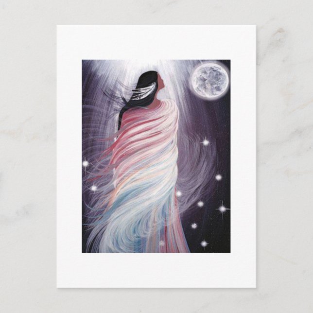 SPIRIT WOMAN NOTE CARDS VYKORT (Framsida)