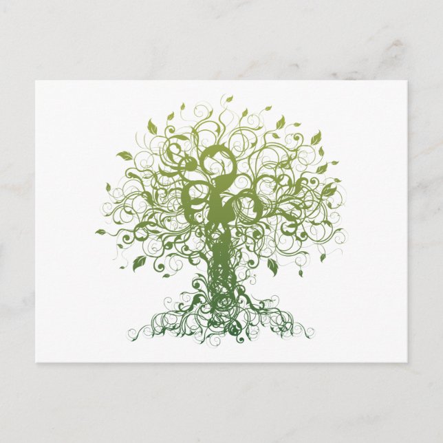 Spirit Yoga Gift Vykort (Framsida)