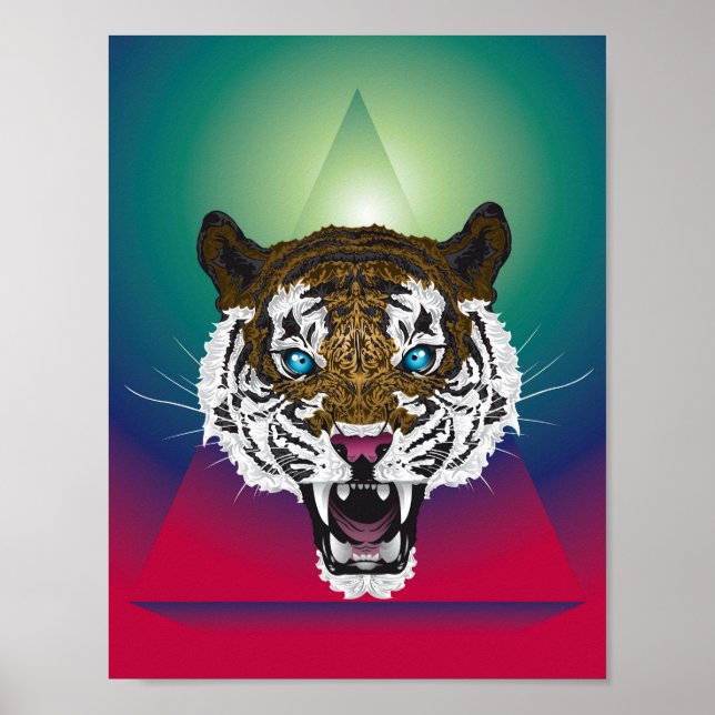 Spiritanimal Tiger Poster (Framsidan)