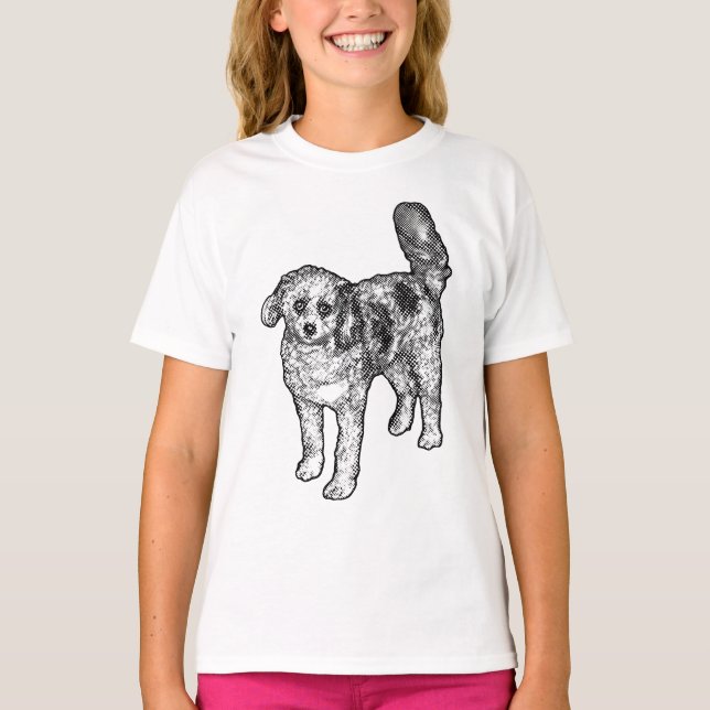 Spirited Dot Glow T Shirt (Framsida)