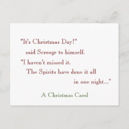 Spiriterna gjorde allt på en natt! vykort