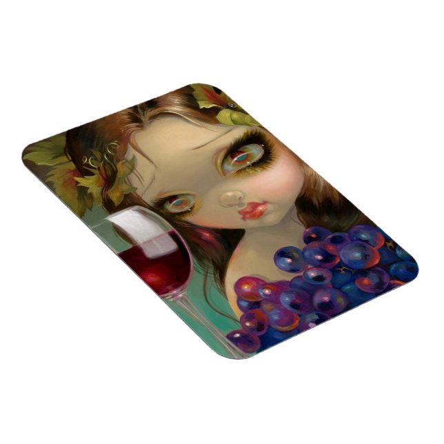 "Spirits of the Vine: Merlot" Flex Magnet (Högersidan)